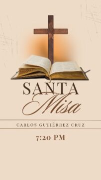 Imágenes para rendir homenaje a persona finada, estas pueden variar en su contenido.