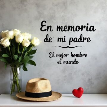 Imágenes para rendir homenaje a persona finada, estas pueden variar en su contenido.