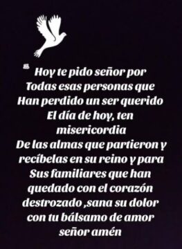 Imágenes para rendir homenaje a persona finada, estas pueden variar en su contenido.