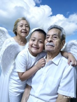 Imágenes para rendir homenaje a persona finada, estas pueden variar en su contenido.
