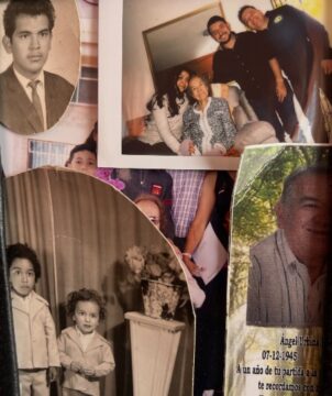 Imágenes para rendir homenaje a persona finada, estas pueden variar en su contenido.